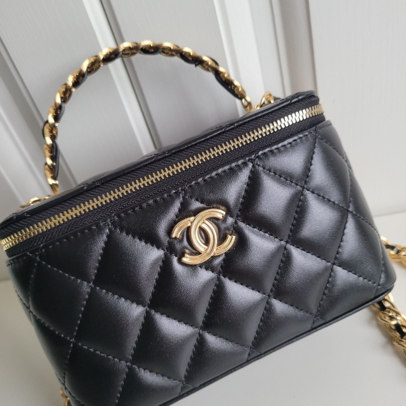 Ch*el cosmetic bags